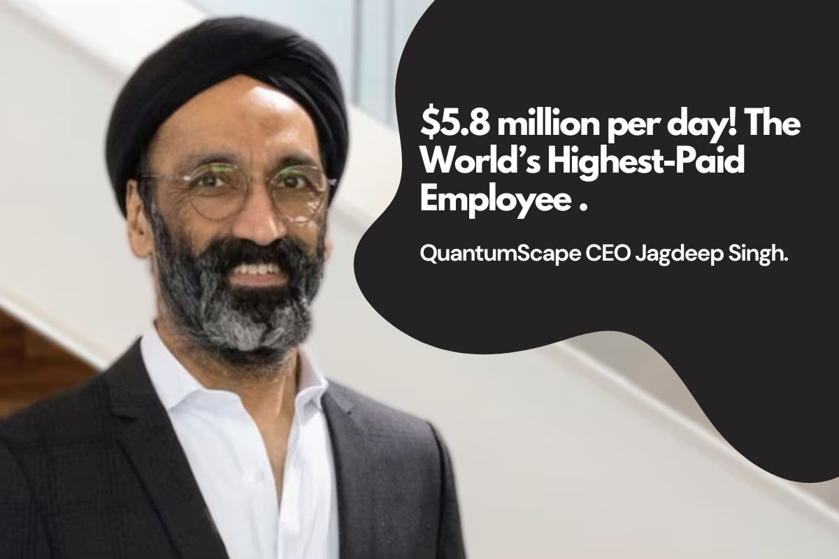 QuantumScape CEO Jagdeep Singh.